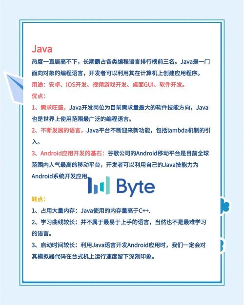 如何选择适合的开发语言