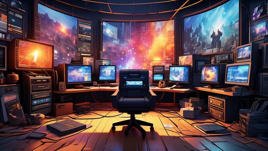 用游戏的背景装饰你的电脑，创意与现代生活