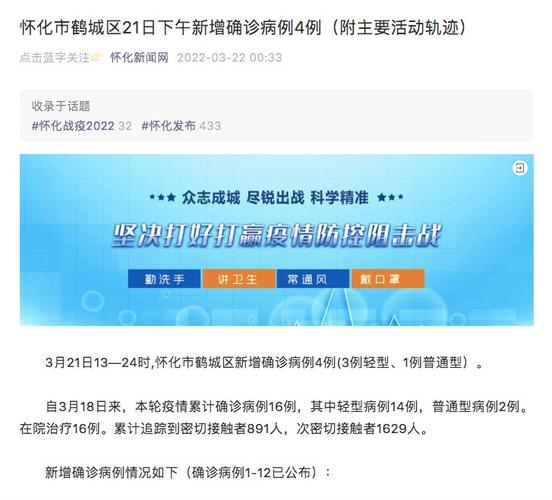 疫情最新消息，怀化城东疫情最新动态