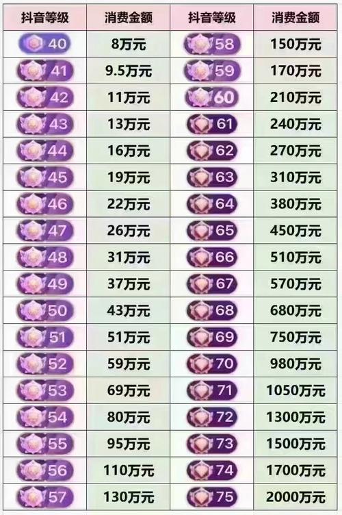 抖音用户分类,从普通到代等级与双击代
