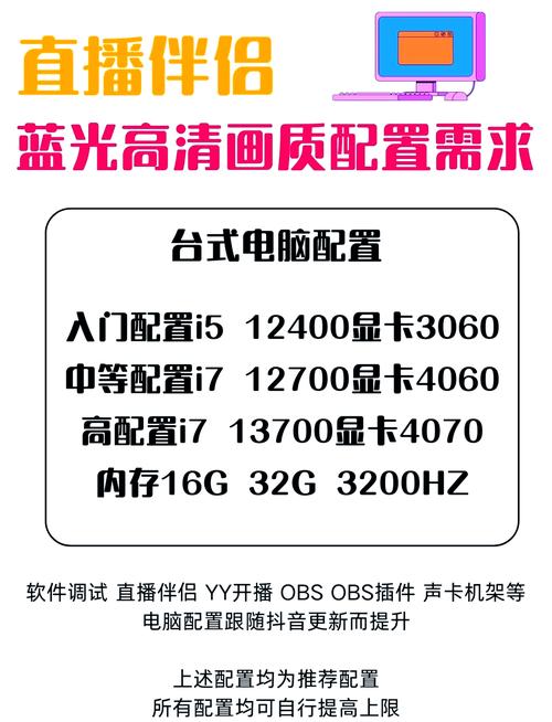 家中直播电脑配置指南