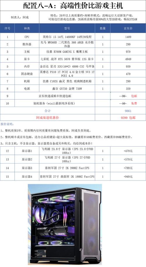 全面解析笔记本电脑配置清单，从零到大成