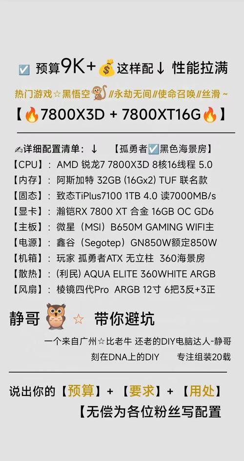 电脑配置推荐,游戏优化必看