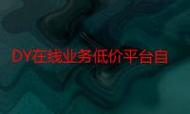 dy业务低价自助下单平台软件,让直播购物更高效
