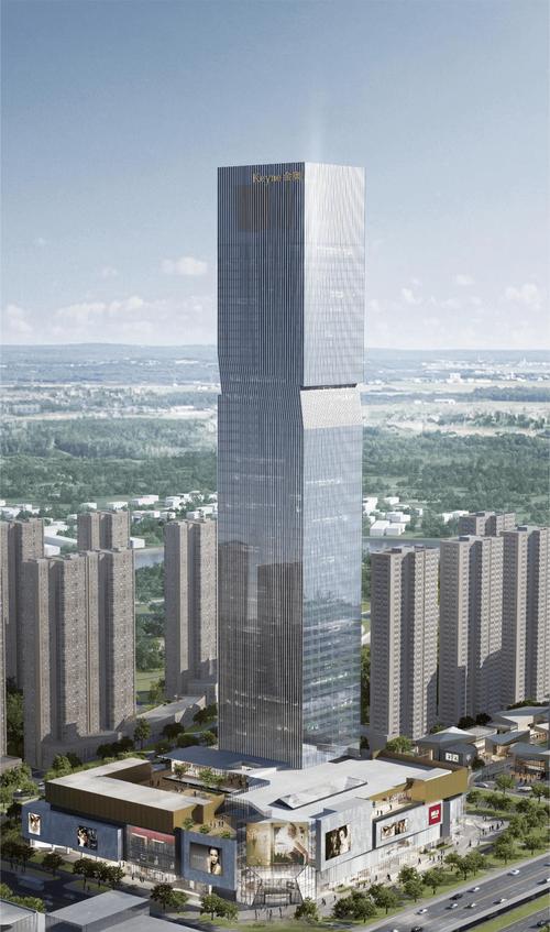 城市地标，扬州商城建设的城市经济的新引擎