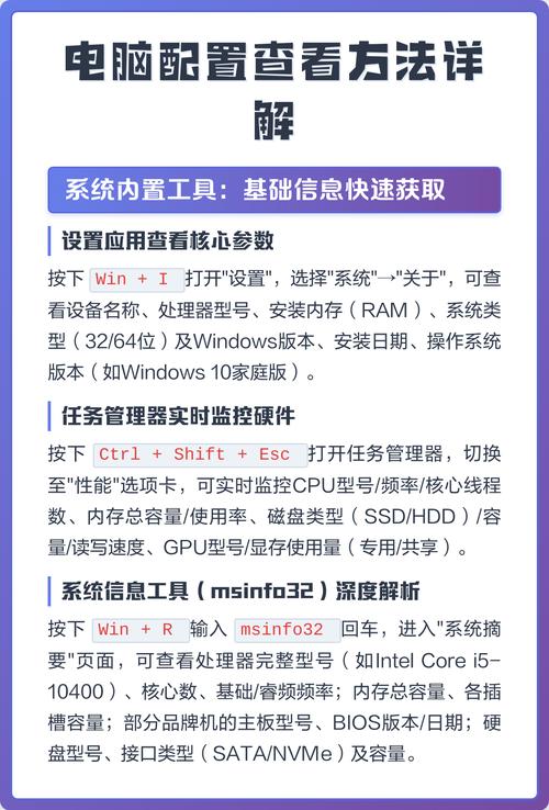 全面查看电脑配置的步骤指南