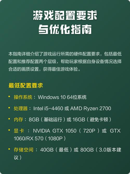游戏电脑配置入门指南，从基础到优化