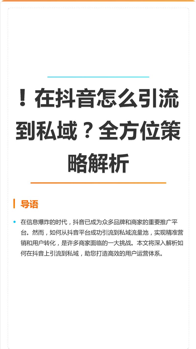 抖音精准流量增长的真相,从平台到内容到转化的全面解析