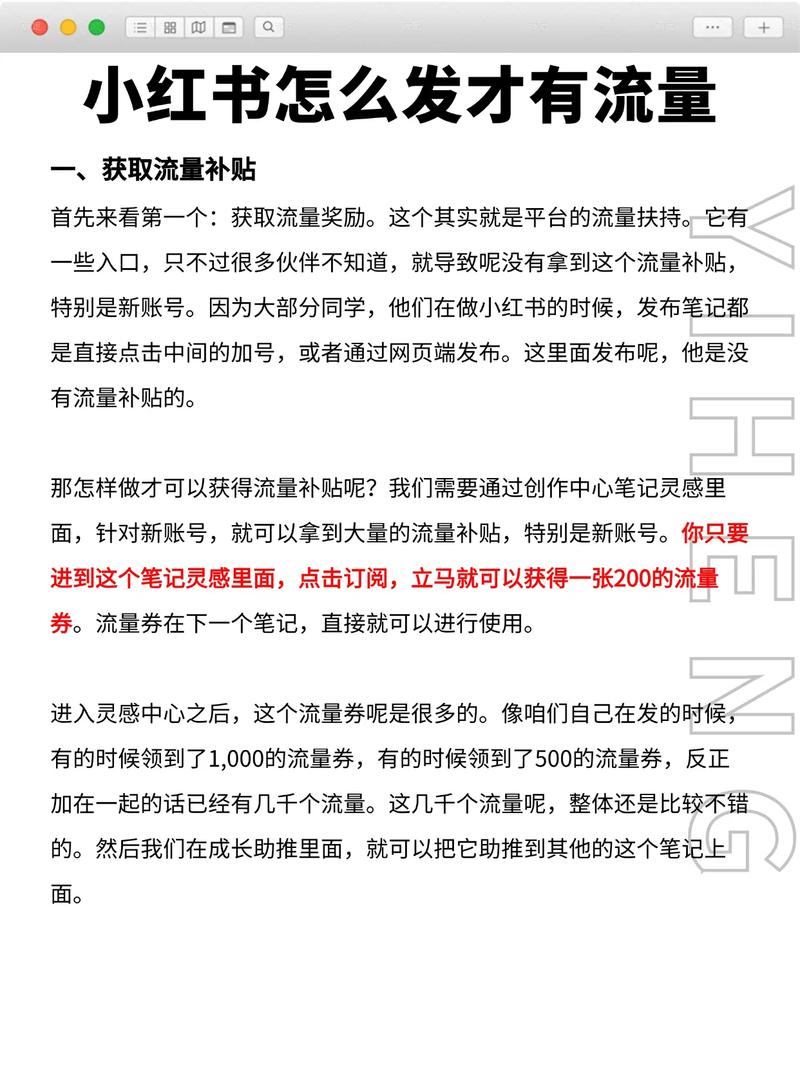 如何用小红书自助平台快速获取流量