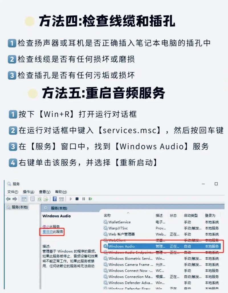电脑声音没了,解决方法全解析