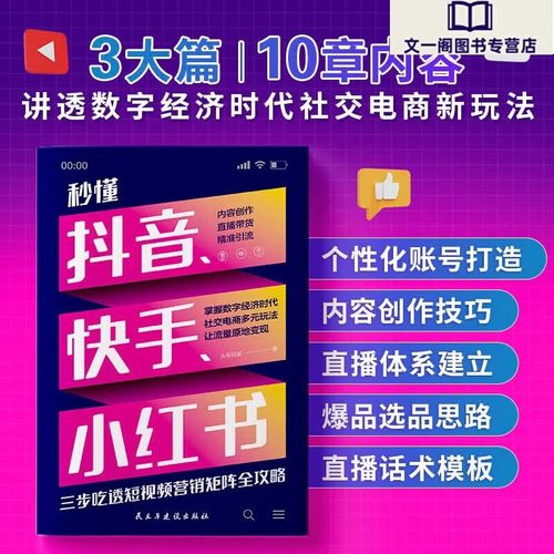 自媒体作者,高效利用快手内容制作与运营技巧