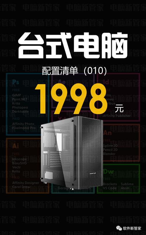 组装电脑配置清单及步骤指南