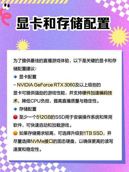 电脑直播的最低配置指南