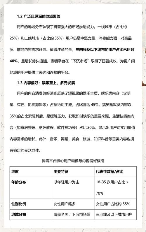 如何打造抖音1粉的收入法则？从用户画像到精准运营，直接抓住目标用户