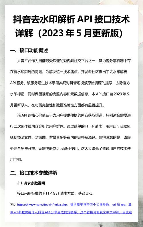 抖音播放量API解析，从基础到应用
