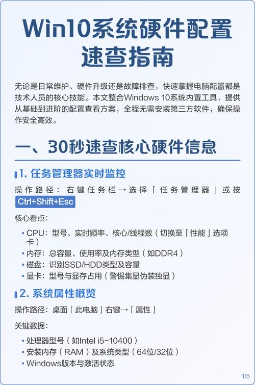 系统配置管理指南,如何轻松查看电脑设置