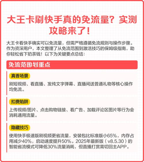 一、如何在快手平台快速获取流量?