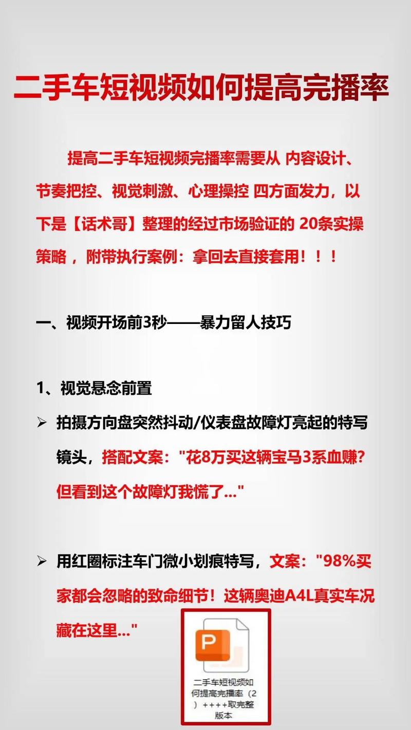 如何在短视频平台快速传播,提升播放率