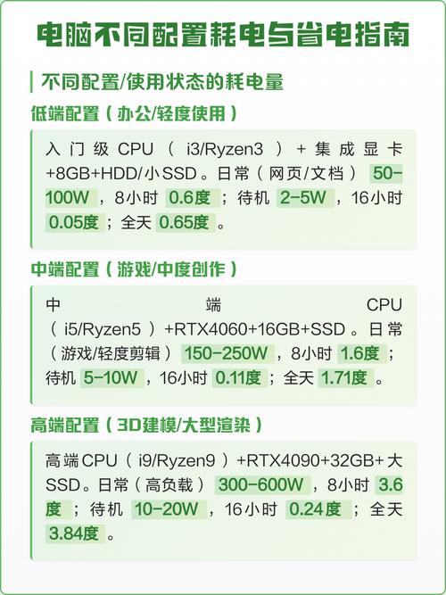电脑配置推荐渲染，让你的电脑更流畅，更省电