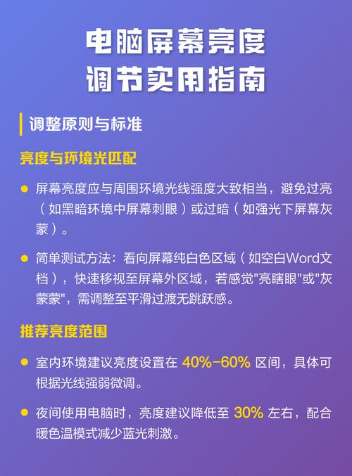 调节电脑屏幕亮度的实用技巧