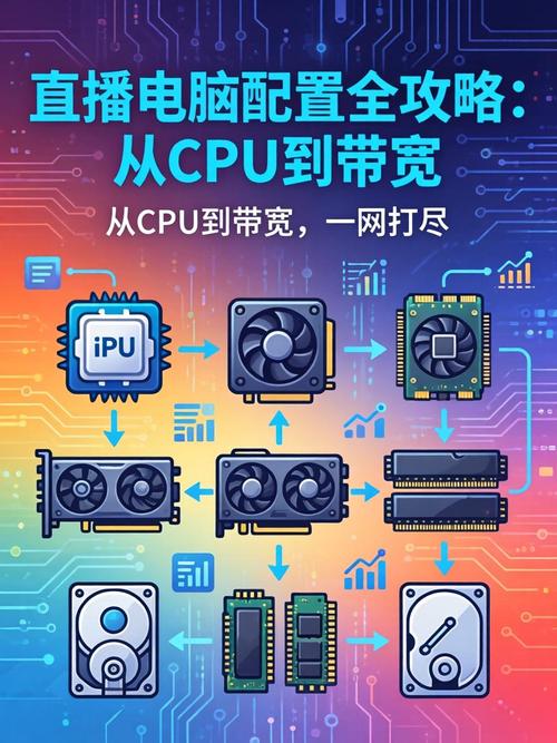 能直播游戏的电脑配置，从硬件到软件的完美搭配