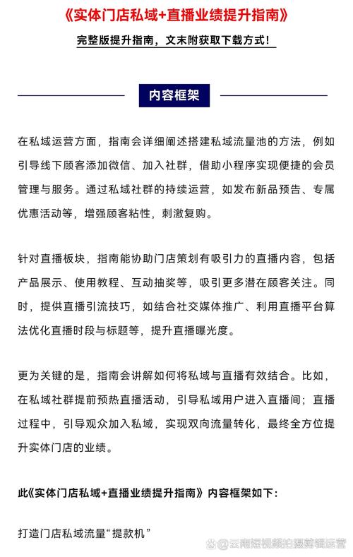 短视频直播运营指南,如何优化与提升
