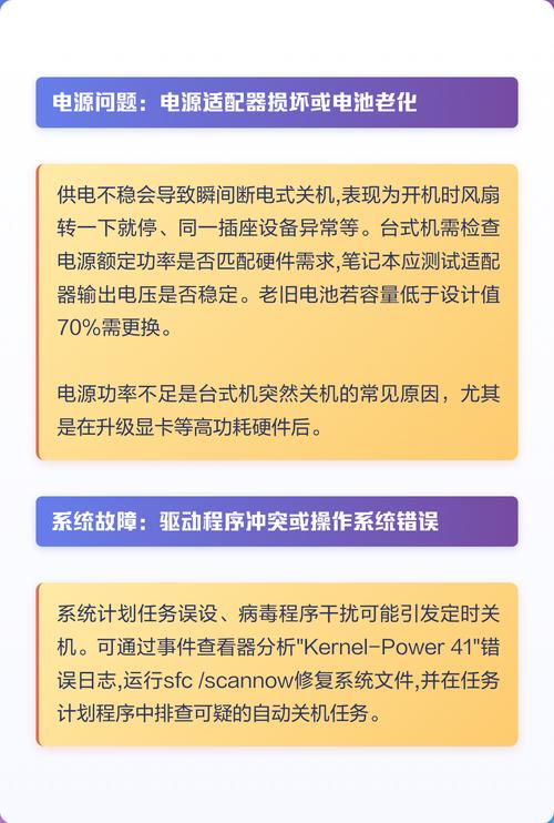 电脑关机没反应,常见问题及解决方案指南