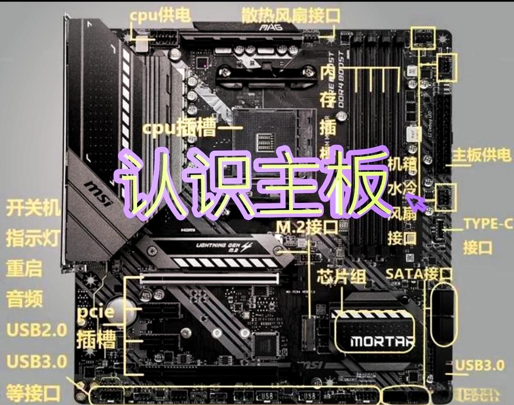 电脑硬件配置指南,从主板到电源