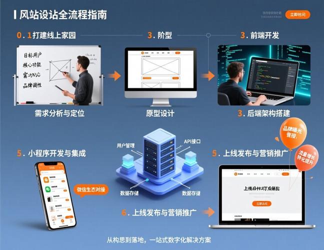 网站开发建设的步骤指南