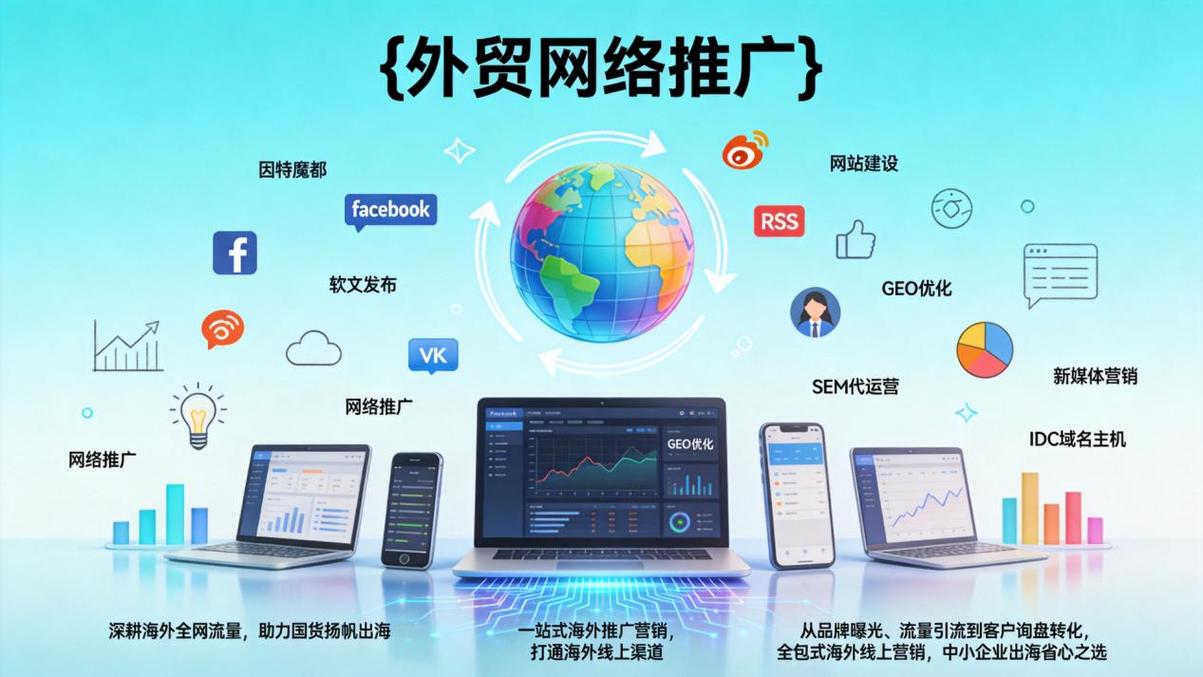 外贸网络推广外包，选择性解决方案