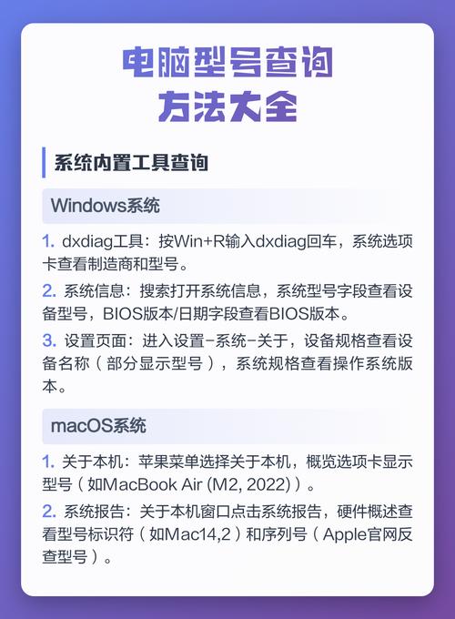 如何查询电脑配置